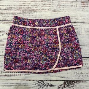 Colorful Swirl Patterned Women's Skirt by Lily Pulitzer size 0